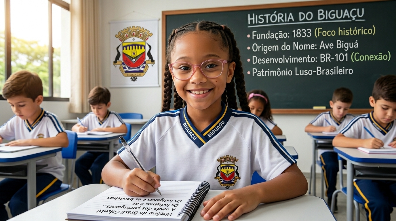 Criança em sala de aula